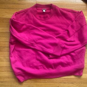 Hot pink pull over